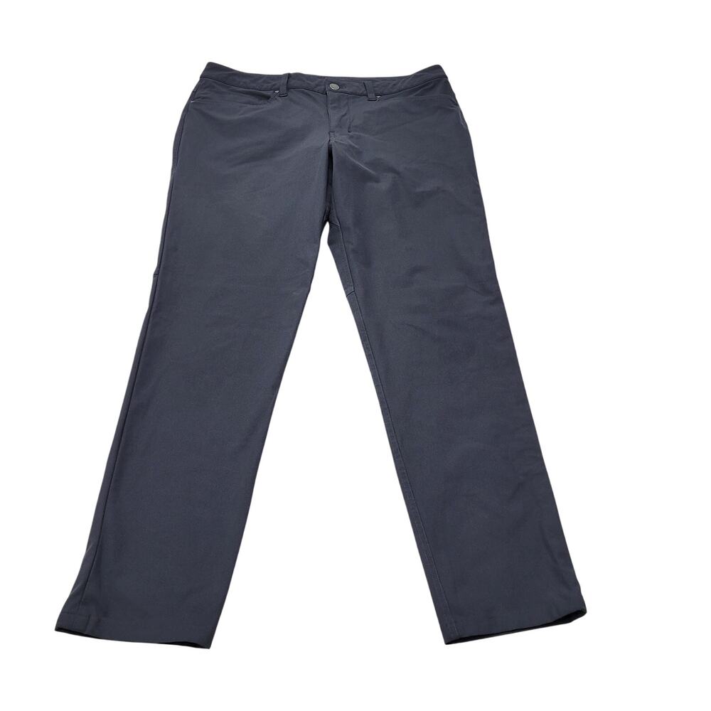 Lululemon ABC Slim Fit pants 5 pocket warpstreme stretch dark gray 32